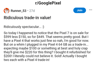 google-pixel-7a-trade-in-deals-disappointed-3