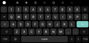 Gboard new layout for tablets