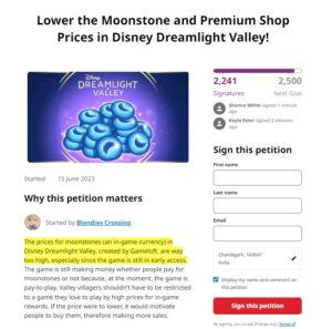 Disney-Dreamlight-Valley-petition-to-decrease-prices-1