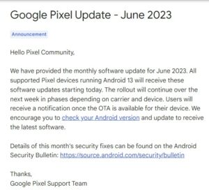 Google-Pixel-June-2023-patch-notes