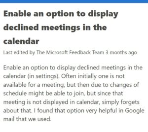 Outlook-declined-meetings-on-calendar-issue-1