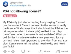 PS4-can't-verify-license