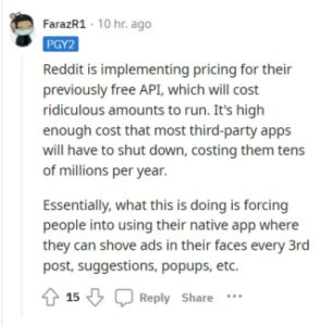 Reddit-protest-against-API-changes-issue