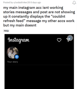 Instagram-feed-blank-or-not-loading