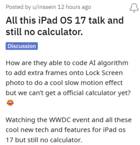No-Claculator-app-on-iPadOS-17