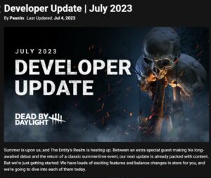 Dead-by-Daylight-Developer-Update-July-2023-patch-notes
