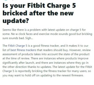 Fitbit-Charge-5-bricked-after-update-issue-1