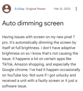 Pixel-7-and-7-Pro-screen-brightness-dimming-under-sunlight
