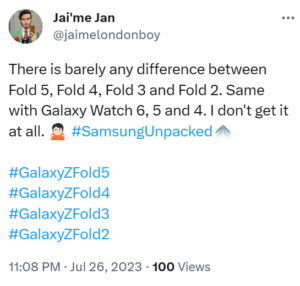 Samsung-Galaxy-Z-Fold-5-with-little-to-no-upgrades