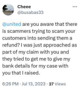 United-Airlines-refund-scam-calls