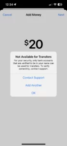 Apple-Savings-unable-to-transfer-or-withdraw-funds-to-external-bank-accounts