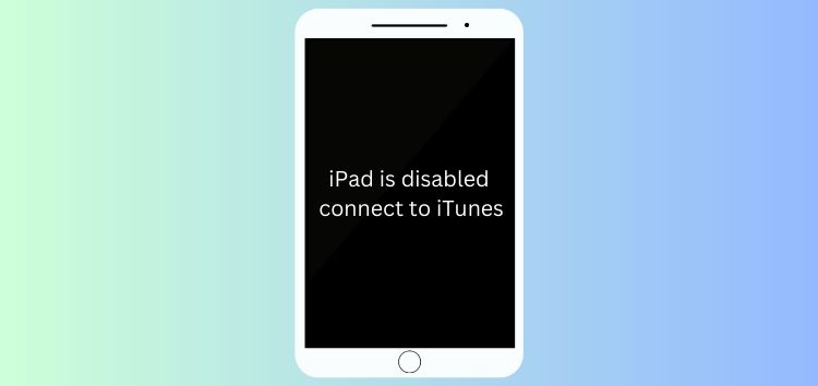How to fix 'iPad is disabled, connect to iTunes' issue using Tenorshare 4uKey