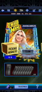 WWE SuperCard rewards reward mania