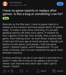 overwatch-2-game-reports-or-replays-not-recording