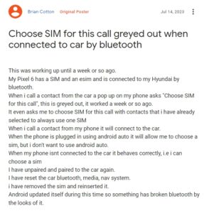 Google-Phone-app-dual SIM-not-working-with-Assistant-issue-1