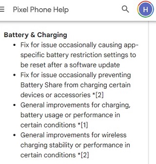 Google-Pixel-March-2023-feature-drop-battery