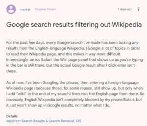 Google-Search-Wikipedia-results-filtering-out-issue-1