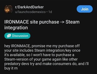 Wait, so does this mean Dark and Darker can return to steam? :  r/DarkAndDarker