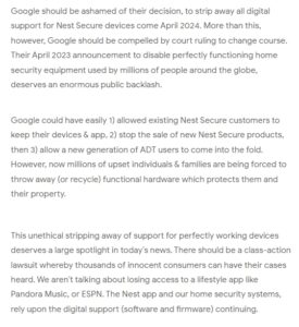 Google-Nest-Class-Action-law-suit