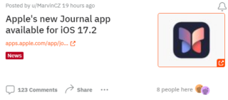 Journal app released