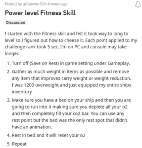 Starfield-Fitness-Challenge-not-working-fix