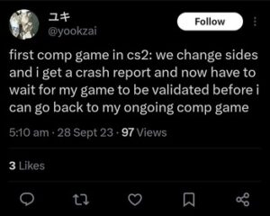 Counter-Strike 2 crashing