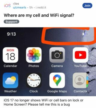 iPhone-wi-fi-cellular-icons-missing-after-ios-17-update