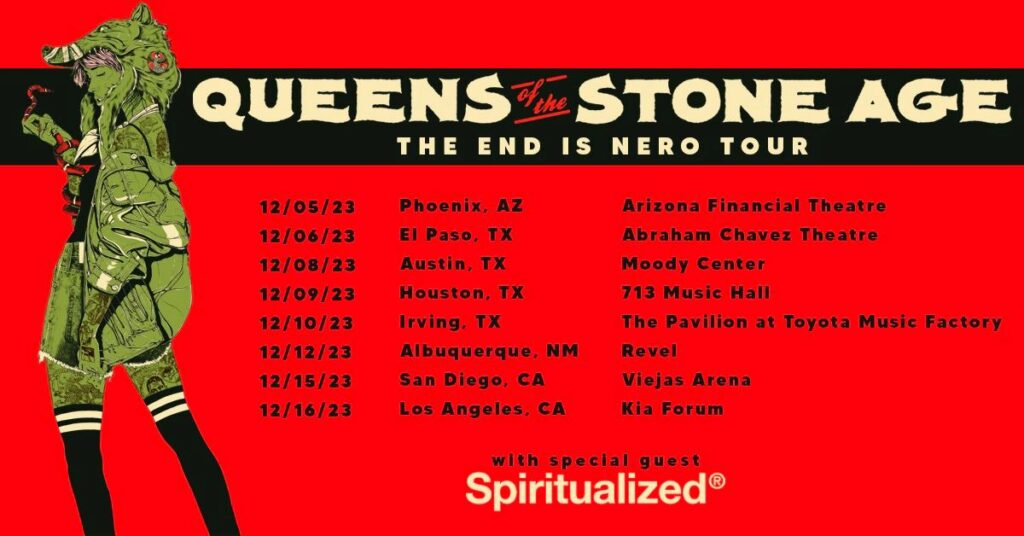 Queens of the Stone Age Tour presale code Ticketmaster & more