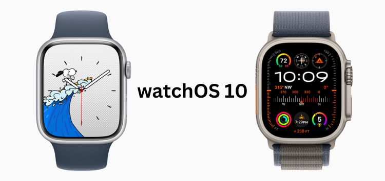 Apple Watch face not changing with swipe after watchOS 10 update? Here's what you need to know