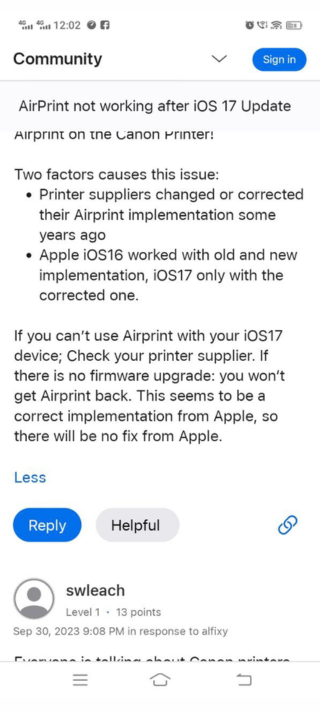 iPhone-airprint-not-working-after-iOS-17-update