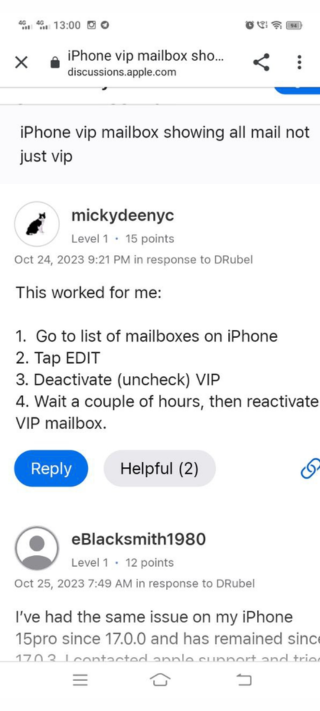 iPhone-vip-mailbox-issue