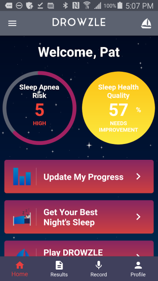 DROWZLE-Pro-app-for-sleep-apnea-detection