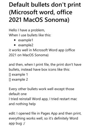 MS-word-bullet-point-symbol-not-printing-macos-sonoma