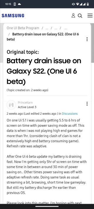 Samsung-Galaxy-S22-One-UI-6-battery-life