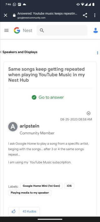 YouTube-Music-repeating-songs-on-Google-Nest