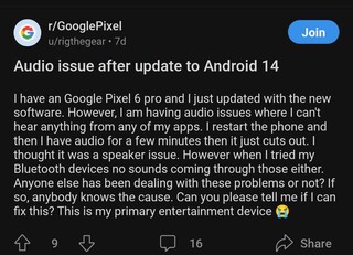 android-14-broke-android-auto-connection-google-pixel-2