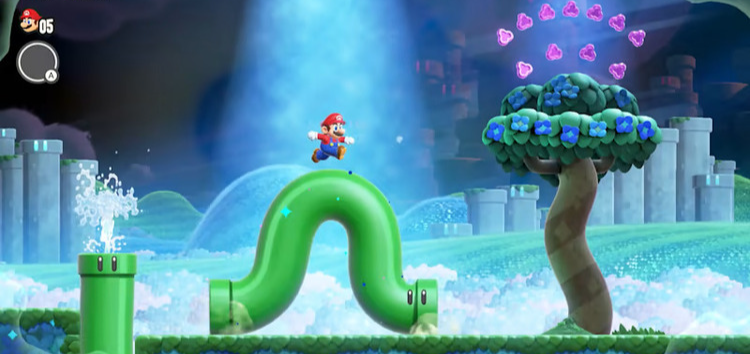 Super Mario Bros Wonder: Where is the flower kingdom according to lore?