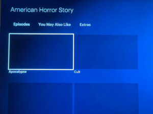American Horror Story not loading