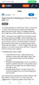 some-iPhone-15-pro-&-pro-max-users-reporting-apple-pay-not-working
