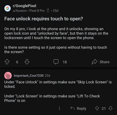 Google-Pixel-8-Face-Unlock-lock-screen-notifications