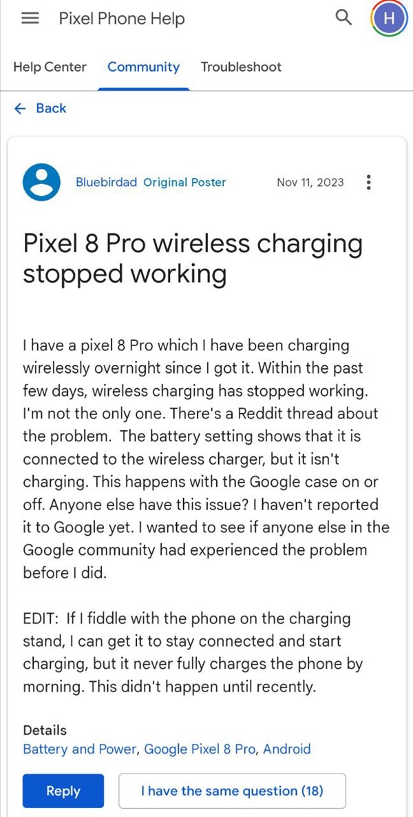 Google-Pixel-8-Pro-wireless-charging-not-working