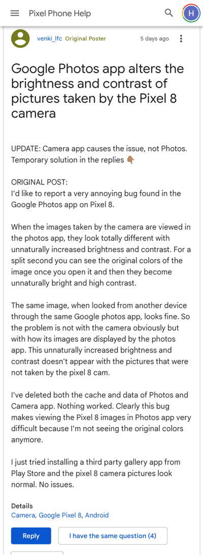 Google-Pixel-8-photos-too-bright