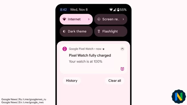 Google-Pixel-Watch-full-battery-notification
