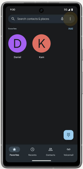 Phone-app-Menu-on-google-pixel