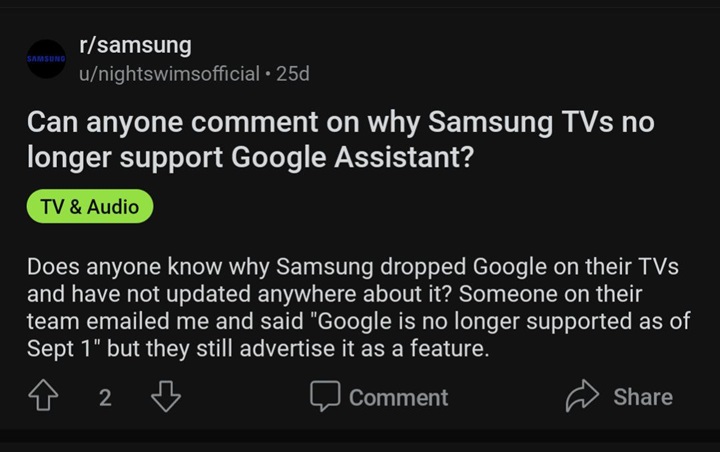 Samsung-smart-TV-support-for-Google-Assistant
