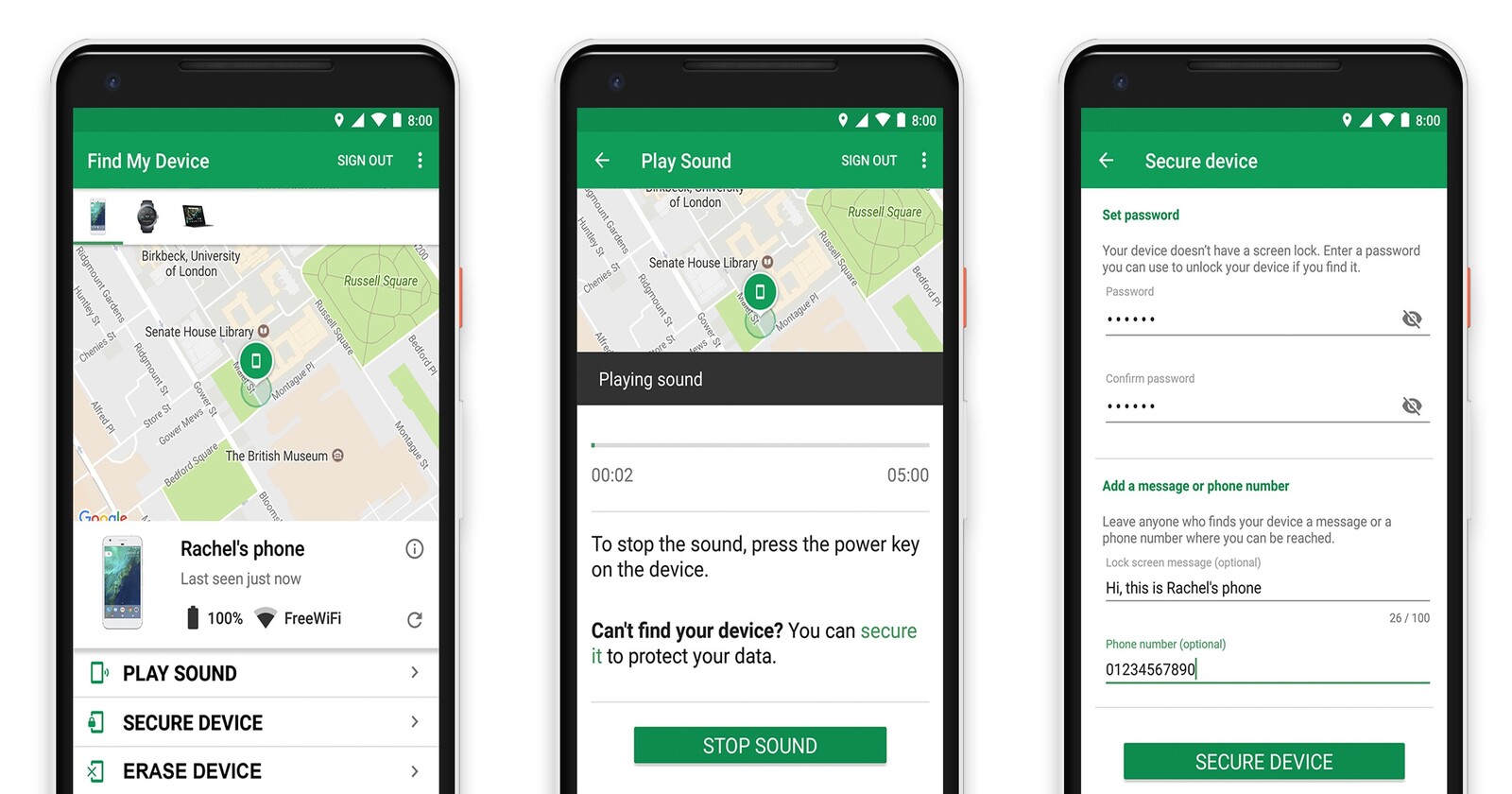 Find My Device might soon track your Android devices when they are turned off