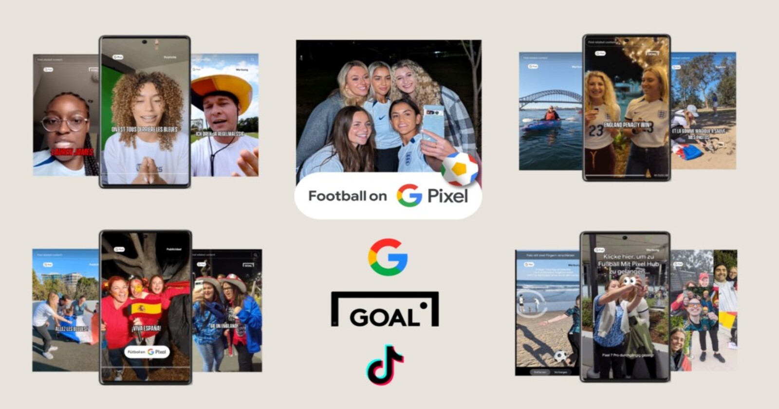 Google Pixel with GOAL and TikTok have reportedly reduced the visibility gap in Women's Football