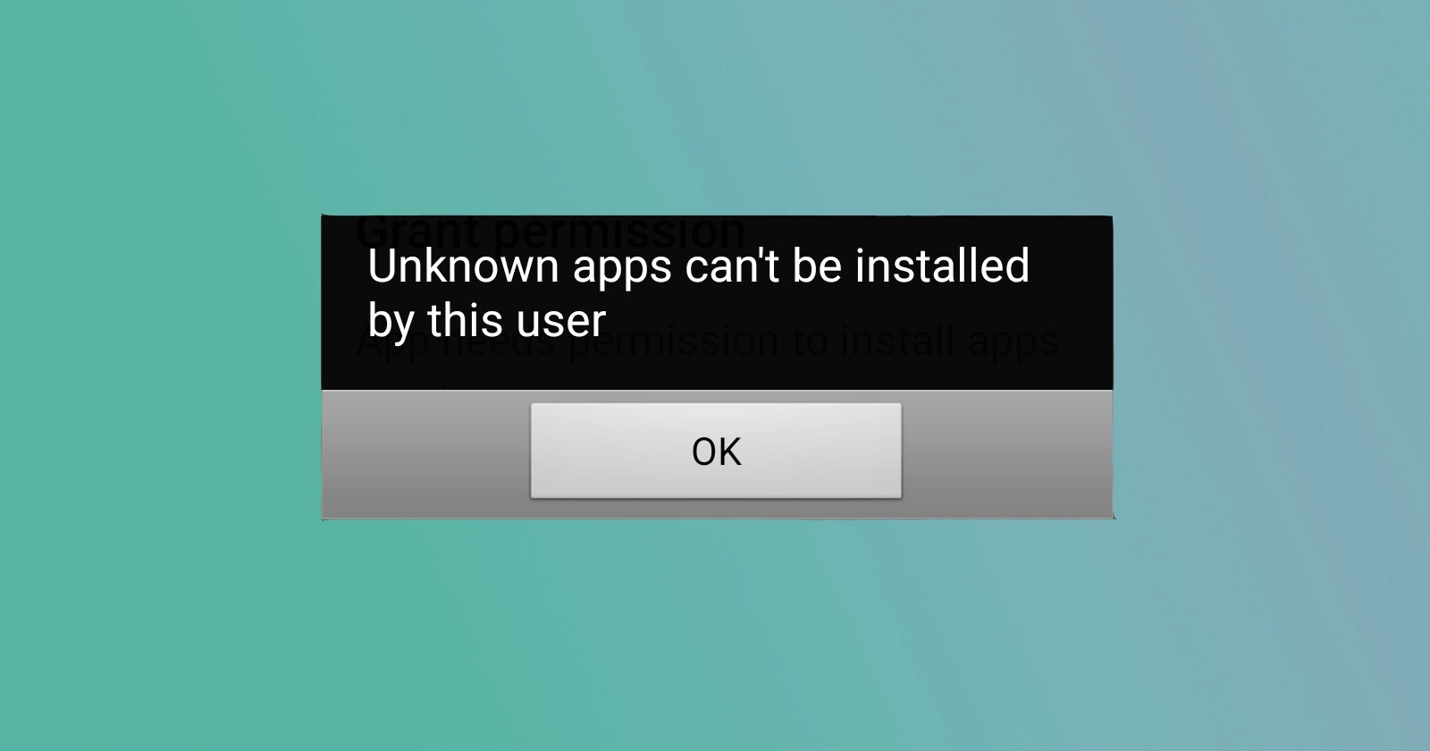 Getting 'Unknown apps can't be installed by this user' error on your Google Pixel when installing APKs? Try these workarounds