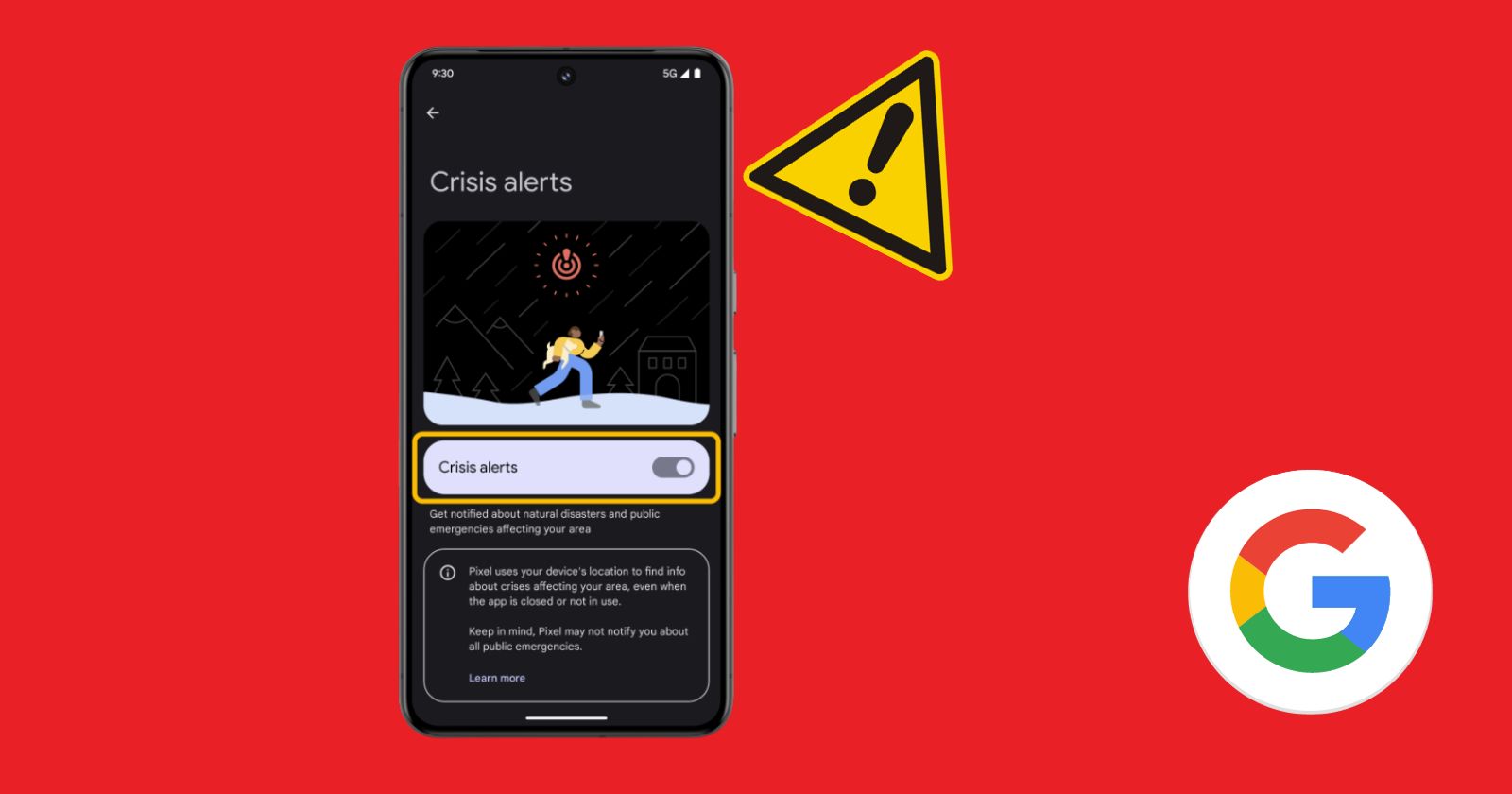 Here is how you can enable Crisis Alerts on your Google Pixel device