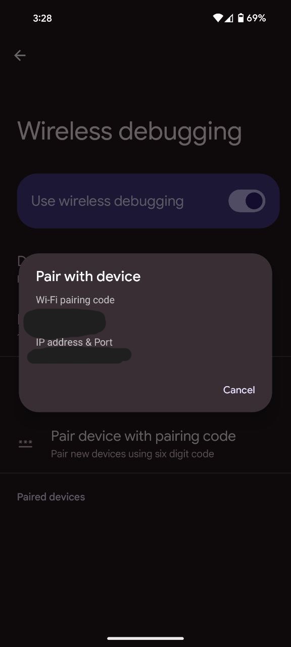 Pair-with-device-popup